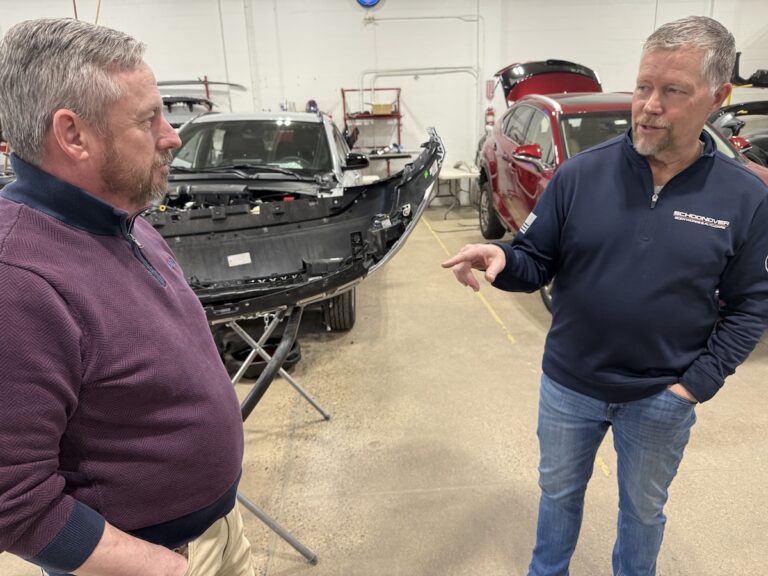 Shop Local: Amplio Team Visits Schoonover Bodyworks & Auto Care