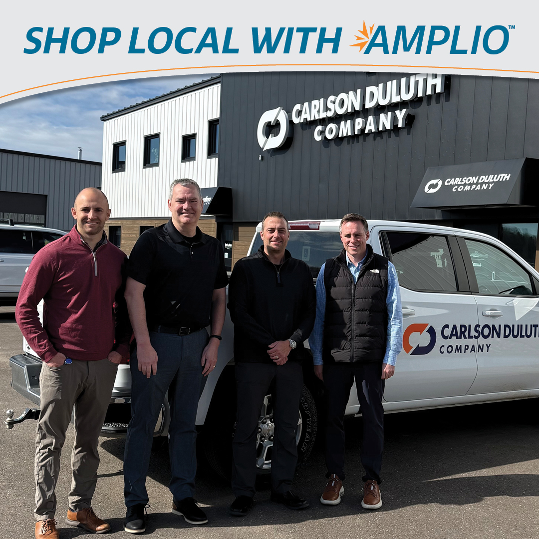 Shop Local: Amplio Team Visits Carlson Duluth Company